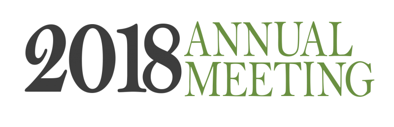2018 Annual Meeting Logo