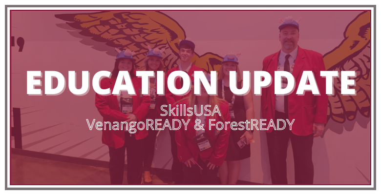 Skills USA background for July 2024 Education Update