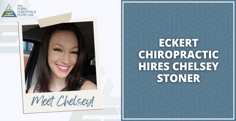 Chelsey Stoner Hired by Eckert Chiropractic