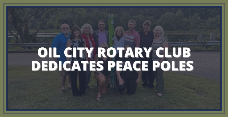 OC Rotary Donates Peace Poles