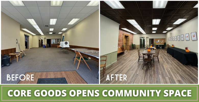 Core Goods Opens Community Space