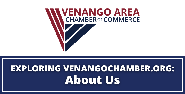 Exploring venangochamber.org About Us page