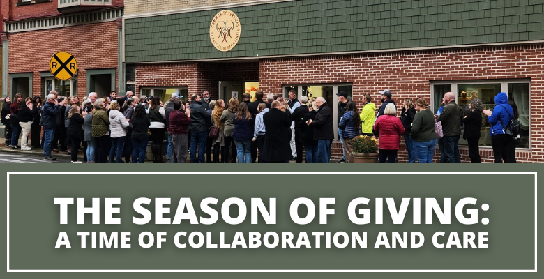 Season of giving - a time of collaboration and care